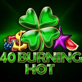 40 Burning Hot logo by Amusnet Interactive at Hercules Casino40 Burning Hot