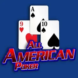 All American Poker slot logo by RTG (Reel Time Gaming) at Hercules CasinoAll American Poker