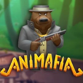 Animafia slot logo by Peter & Sons at Hercules CasinoAnimafia