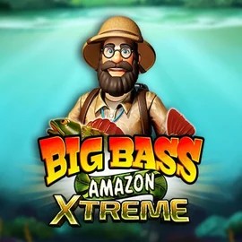 Big Bass Amazon Xtreme slot logo by Pragmatic Play at Hercules Casino
