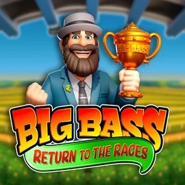 Big Bass Return to the Races by Pragmatic Play, showcased at herculesscasino.de – game logo