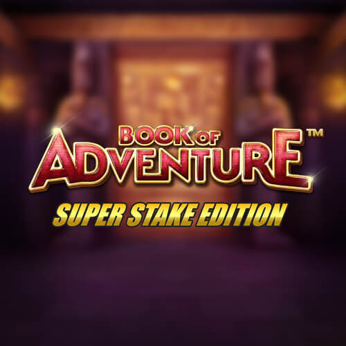 Logo of Book of Adventure Super Stake Edition from Stakelogic at Hercules Casino