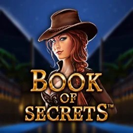 Book of Secrets slot logo by SYNOT Games at Hercules CasinoBook of Secrets