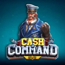 Cash of Command game by Play'n GO – logo hosted on Hercules Casino