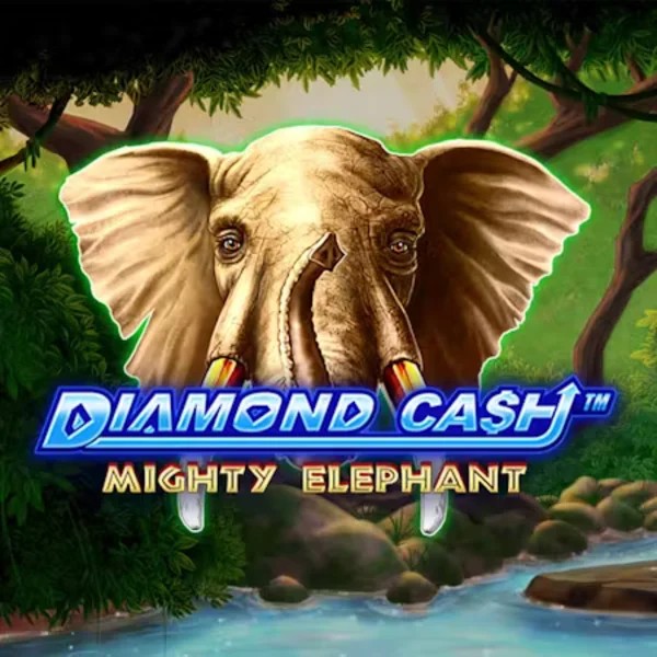 Diamond Cash Mighty Elephant by Greentube, showcased at herculesscasino.de – game logo