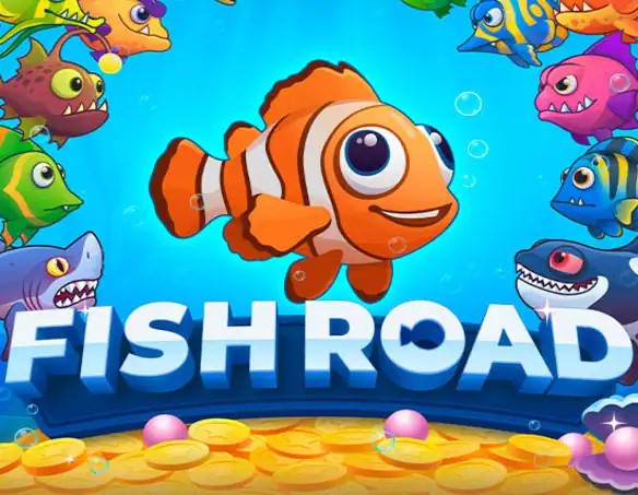 Logo of Fish Road from InOut at Hercules Casino