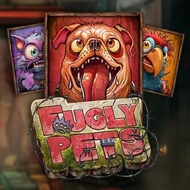 Fugly Pets slot logo by Stakelogic at Hercules CasinoFugly Pets