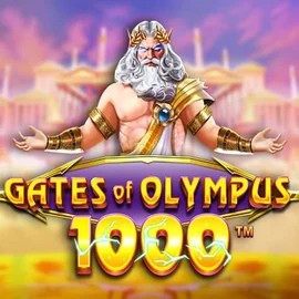 Gates of Olympus 1000 logo – Slots by Pragmatic Play at Hercules Casino