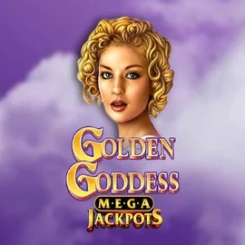 Logo of Golden Goddess Megajackpots from IGT at Hercules Casino