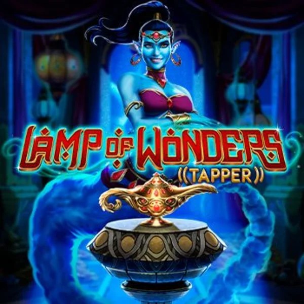 Lamp Of Wonders Tapper slot visual from Greentube available on herculesscasino.de