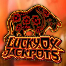 Logo of Lucky Ox Jackpots from Rival at Hercules Casino