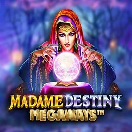 Madame Destiny Megaways logo by Pragmatic Play Hercules Casino