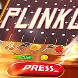 Plinko logo by BGAMING at Hercules CasinoPlinko
