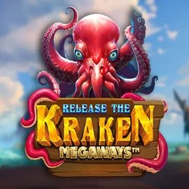 Official Slots logo: Release the Kraken Megaways by Pragmatic Play at Hercules Casino